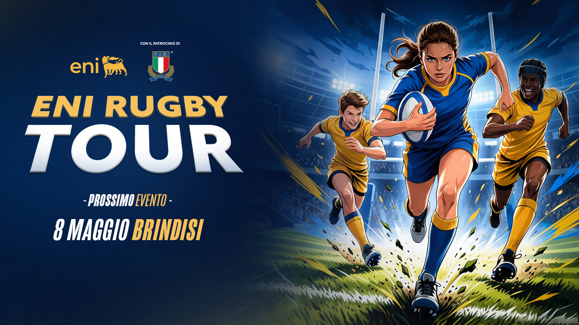 ENI RUGBY TOUR BRINDISI 8 MAGGIO 2026